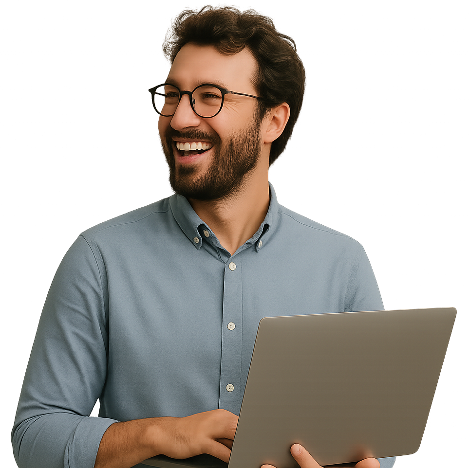 Professional cybersecurity expert protecting business systems